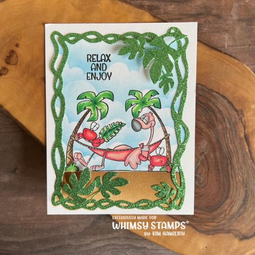 Whimsy Stamps - Beach Babes Clear Stamps