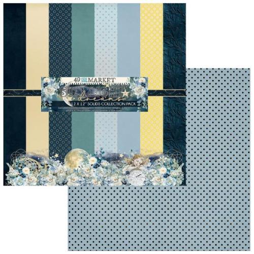 49 & Market Collection Pack 12"X12" Starlight Dreams Solid - Postage as per Actual