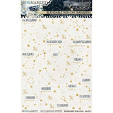 49 And Market Rub-On Transfer Set 6"X8" Starlight Dreams Constellation