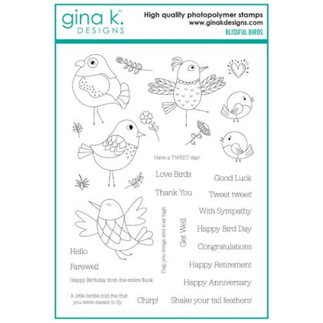 Gina K Designs - BUNDLE- Blissful Birds