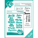 Gina K Designs - BUNDLE- Say it Large - Postage as per Actual