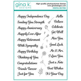 Gina K designs - BUNDLE- Essential Greetings - Postage as per Actual