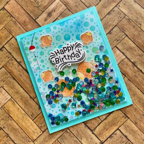 Gina K Designs STAMPS- Birthday Wishes