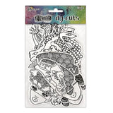 Dyan Reaveley's Dylusions Dy-Cuts 24/Pkg Me Heads