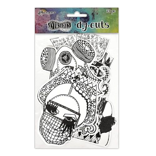 Dyan Reaveley's Dylusions Dy-Cuts 24/Pkg Surviving