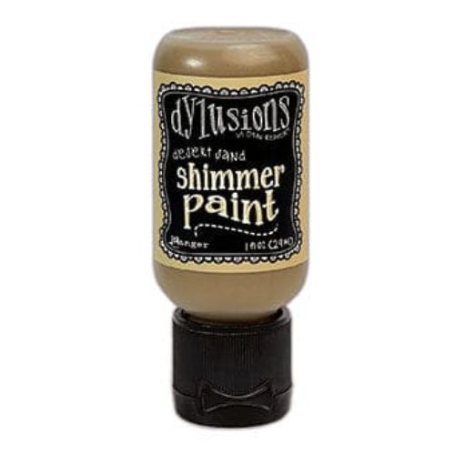 Dylusions Shimmer Paint 1oz Desert Sand