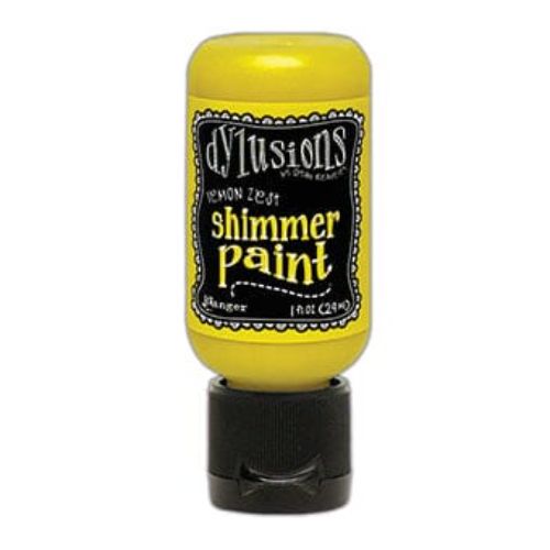 Dylusions Shimmer Paint 1oz Lemon Zest