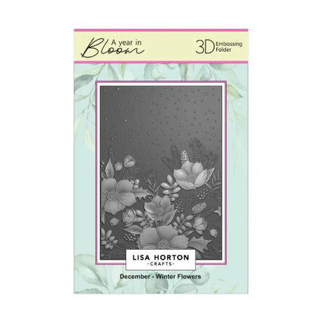 Lisa Horton Crafts 5” x 7” 3D Embossing Folders