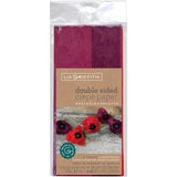 Double-Sided Extra Fine Crepe Paper 2/Pkg Sangria/Aubergine & Cherry/Raspberry