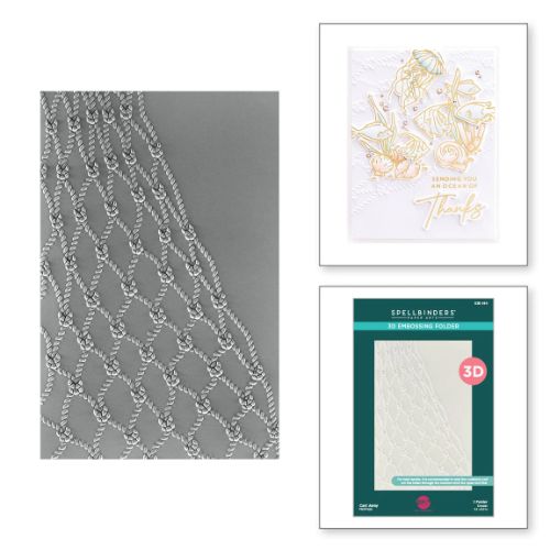 Spellbinders - Cast Away 3D Embossing Folder