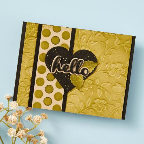 Spellbinders - Flowers & Foliage 3D Embossing Folder