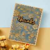 Spellbinders - Flowers & Foliage 3D Embossing Folder