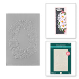 Spellbinders - Nature's Botanical Wreath 3D Embossing Folder