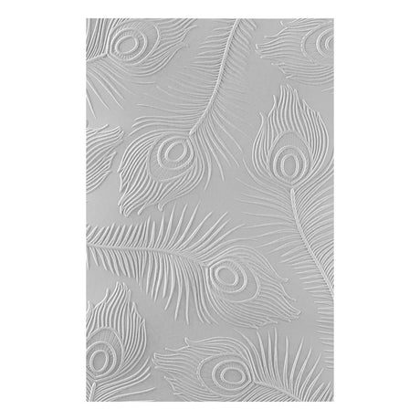 Spellbinders - Feather Flourish 3D Embossing Folder