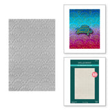 Spellbinders - Peacock Motif 3D Embossing Folder