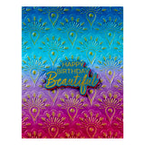 Spellbinders - Peacock Motif 3D Embossing Folder