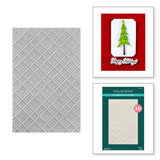 Spellbinders - Argyle Plaid 3D Embossing Folder