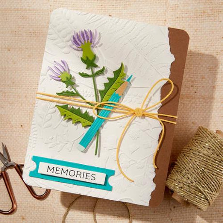 Spellbinders - Field Notes 3D Embossing Folder from the Field Notes Collection
