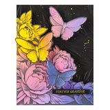 Spellbinders - Blooming Butterflies 3D Emboss & Cut Folder from the Vivid Expressions Collection