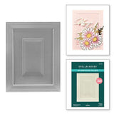 Spellbinders - Molded Frame 3D Embossing Folder from the Yana's Daisies Collection by Yana Smakula