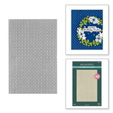 Spellbinders - Linen 3D Embossing Folder from the Texture & Foliage Collection by Suzanne Hue