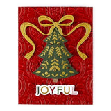 Spellbinders - Christmas Cameos 3D Embossing Folder from the Merry Moments Collection