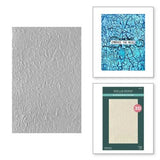 Spellbinders - Crackle Paint 3D Embossing Folder from the Beautifully Imperfect Collection