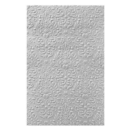 Spellbinders - Damask 3D Embossing Folder from the Spooktacular Collection by Simon Hurley