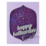 Spellbinders - Damask 3D Embossing Folder from the Spooktacular Collection by Simon Hurley