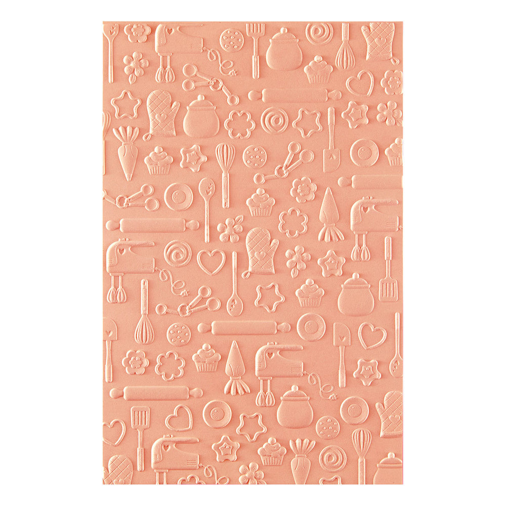 Spellbinders Confection Companions 3D Embossing Folder by Tina Smith
