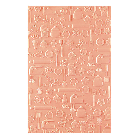 Spellbinders Confection Companions 3D Embossing Folder by Tina Smith