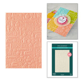 Spellbinders Confection Companions 3D Embossing Folder by Tina Smith