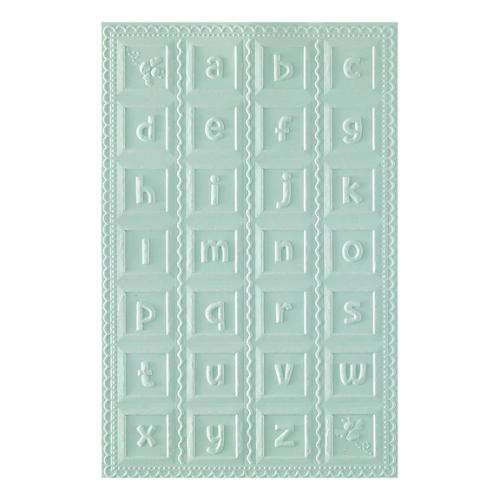 Spellbinders - Classic Pooh Baby Blocks 3D Embossing Folder with Simple Stories