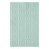 Spellbinders - Classic Pooh Baby Blocks 3D Embossing Folder with Simple Stories