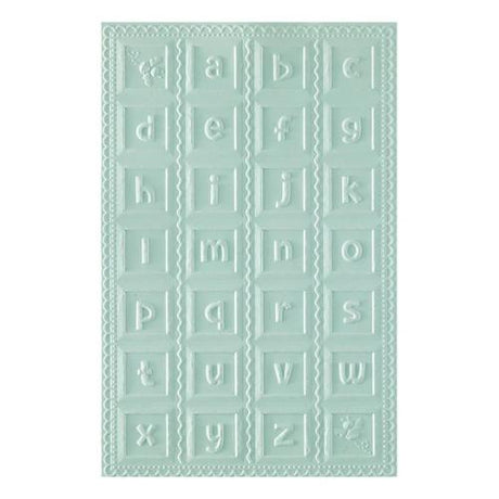 Spellbinders - Classic Pooh Baby Blocks 3D Embossing Folder with Simple Stories