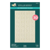 Spellbinders - Classic Pooh Baby Blocks 3D Embossing Folder with Simple Stories