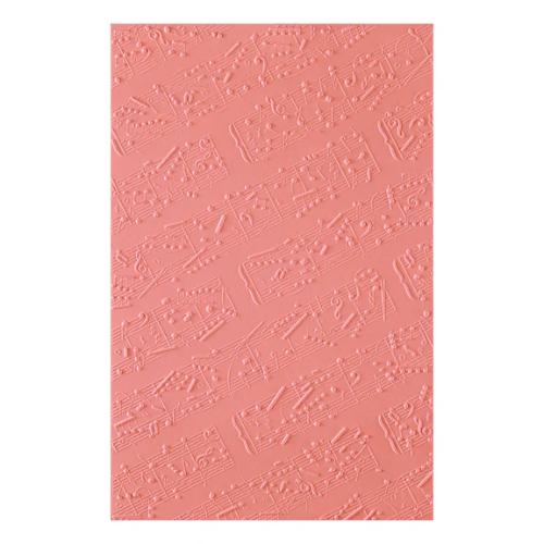 Spellbinders - Favorite Song 3D Embossing Folder