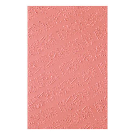 Spellbinders - Favorite Song 3D Embossing Folder