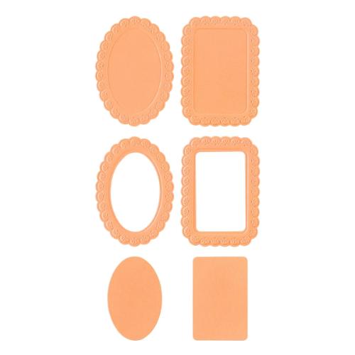 Spellbinders - Scalloped Frames 3D Emboss & Cut Folder