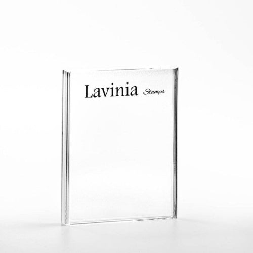 Lavinia Stamps - Acrylic Block with Bevelled edge 100 x 76mm