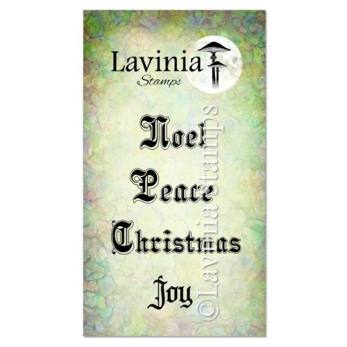Lavinia Stamps - Seasonal Words - Stamp