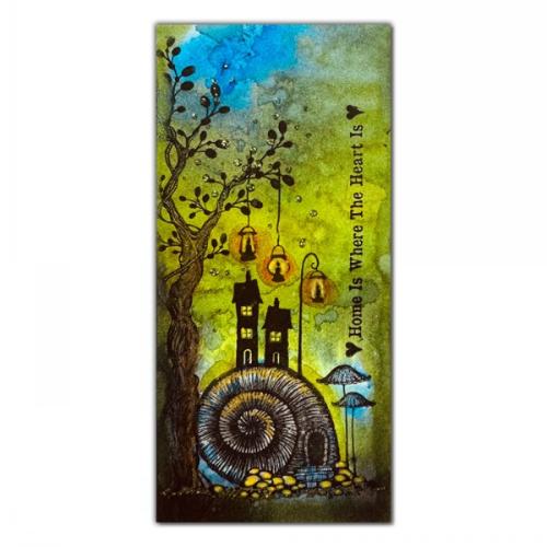 Lavinia Stamps - Snail House Stamp