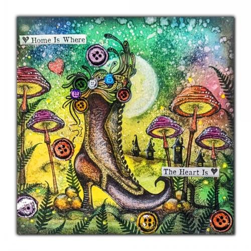 Lavinia Stamps - Snailcap Mushrooms Stamp