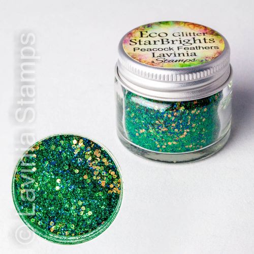 Lavinia Stamps - StarBrights Eco Glitter - Peacock Feathers