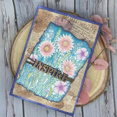 Creative Expressions Wildflowers 5 in x 7 in 3D Embossing Folder