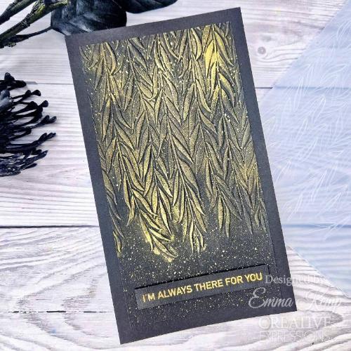 Creative Expressions Weeping Willow 5 in x 7 in 3D Embossing Folder