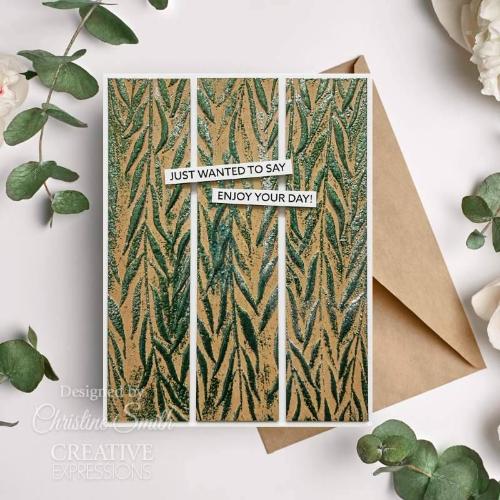 Creative Expressions Weeping Willow 5 in x 7 in 3D Embossing Folder