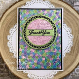 Creative Expressions Botanical Swirls 5 in x 7 in 3D Embossing Folder