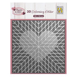 Nellie Snellen 3D Embossing Folder Geo Heart (EF3D102)