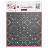 Nellie Snellen 3D Embossing Folder Hearts & Dots (EF3D103)